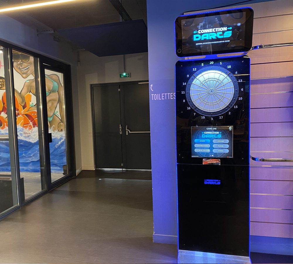 jeu de fléchettes éléctronique