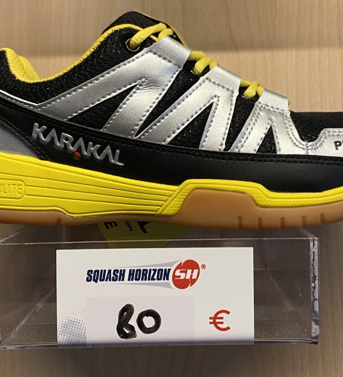 Chaussures de squash chaussures de squash disponible au proshop au centre de Squash Horizon
